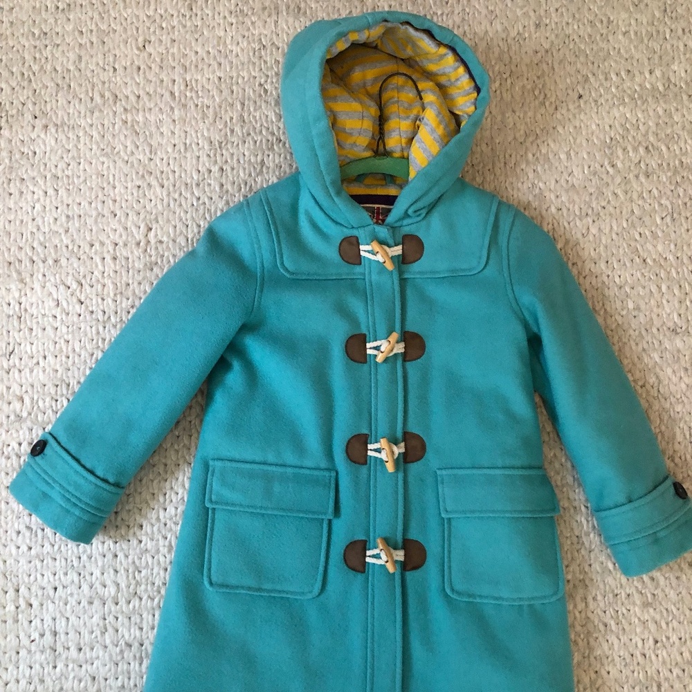 Girls Mini Boden Paddington coat